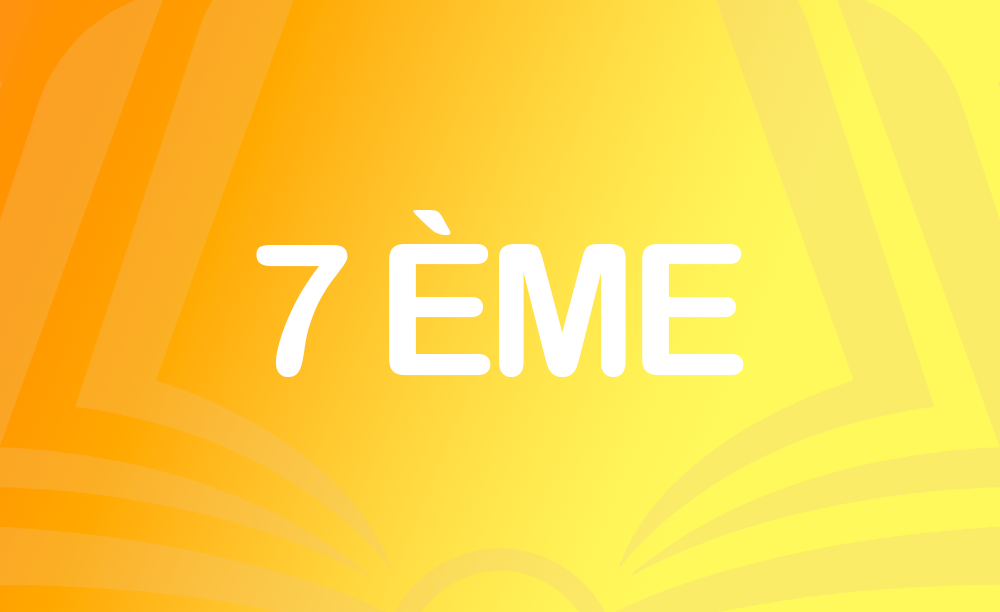 7ème annéee